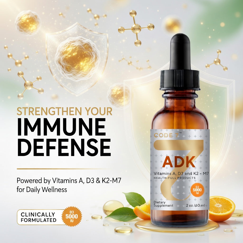 Code 7 ADK Vitamins A, D3 and K2-M7