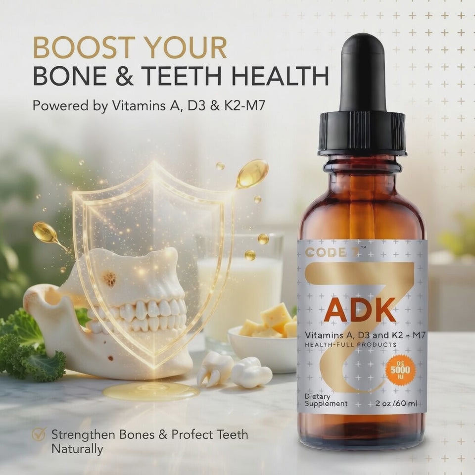 Code 7 ADK Vitamins A, D3 and K2-M7